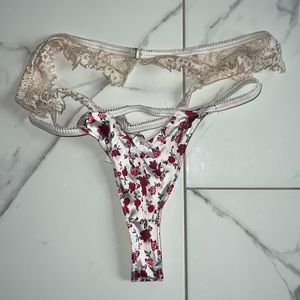 For Love & Lemons Size L Panties